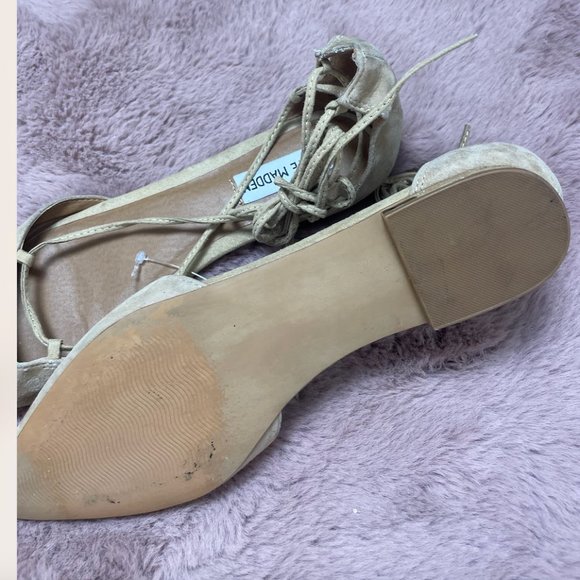 ⭐️ String Lace Up Classy Elegant Chic Glam Party Modern Hipster Slip On Slippers - Picture 6 of 6